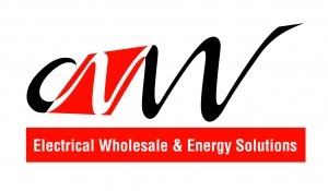 CNW Electrical Wholesale Energy Solutions Logo Stacked for White Background
